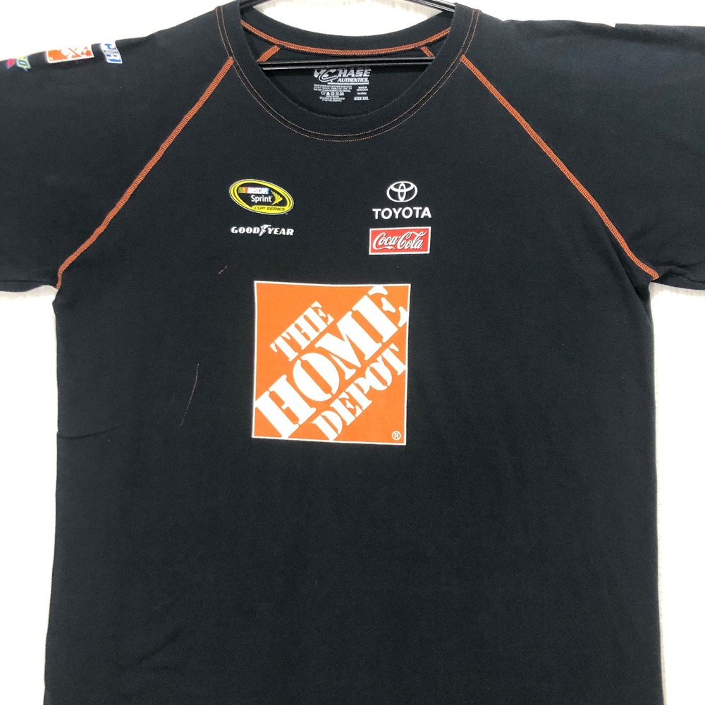 Chase Authentics NASCAR Racing T-Shirt Joey Logano 20 Sponsors‎ Men's Size 3XL